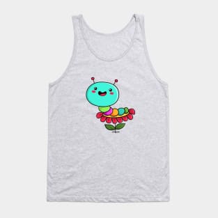 Cute worm Tank Top